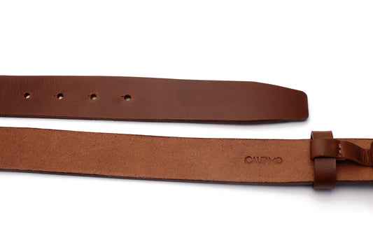 Cinturón Café de Búfalo