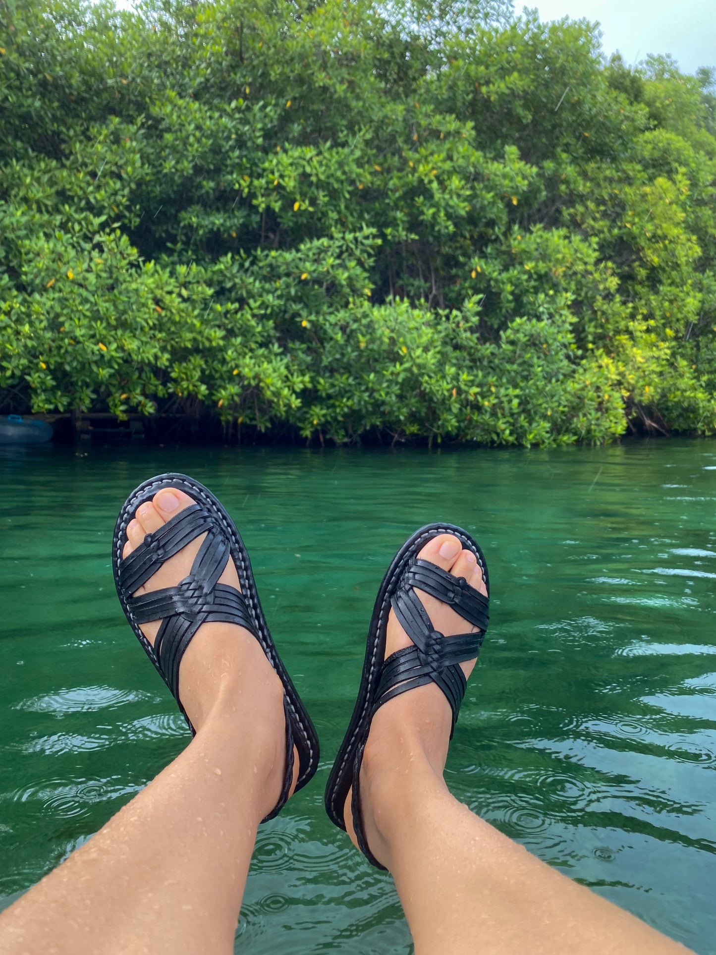 Huarache Tejido Tuzantla - Negro