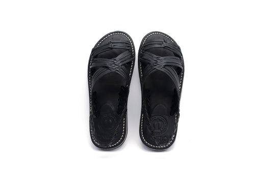 Huarache Tejido Tuzantla - Negro
