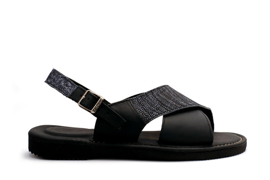 Cruzado Apatzingan 0 - Avestruz Negro/Azul