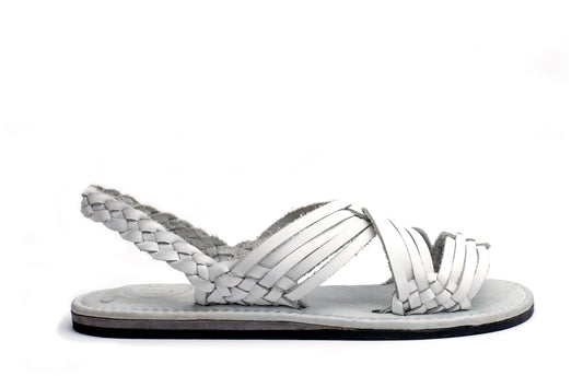 Huarache Tejido Tuzantla - Blanco