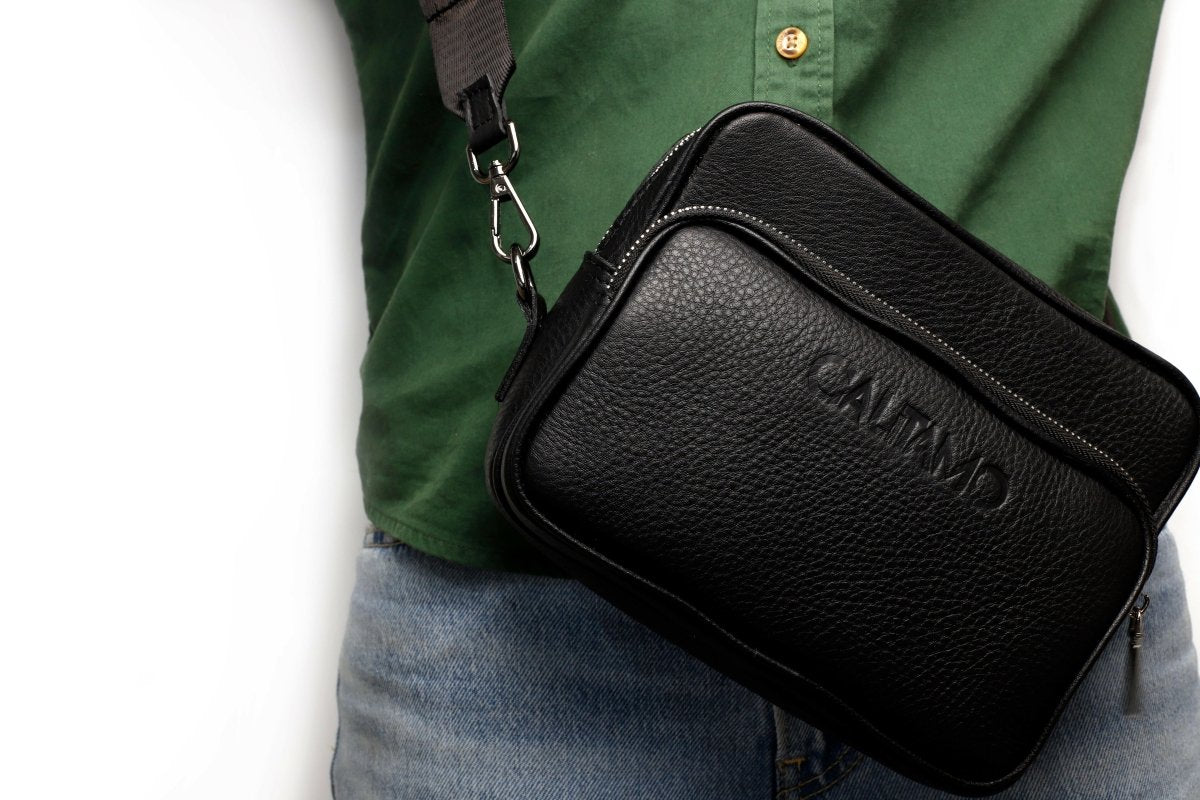 Bolsa Crossbody 1989 Negra - Calitamo - Bandolera