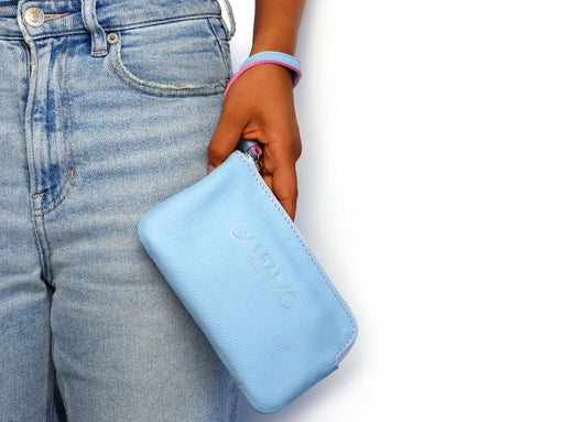 Bolso de mano - Monedero - Azul - Calitamo - Monedero