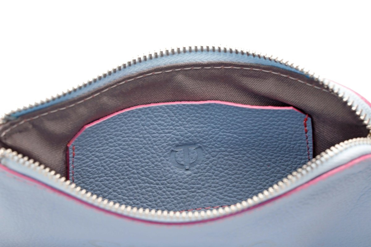 Bolso de mano - Monedero - Azul - Calitamo - Monedero