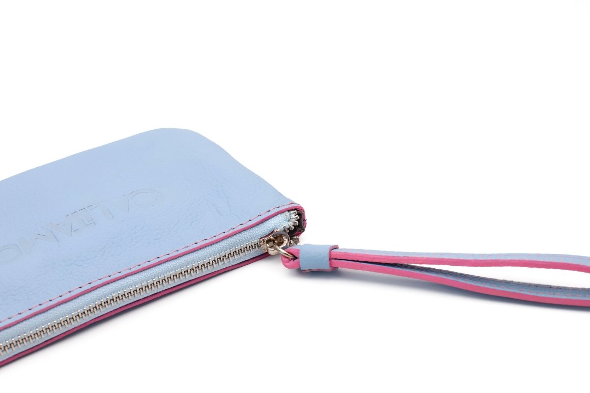 Bolso de mano - Monedero - Azul - Calitamo - Monedero