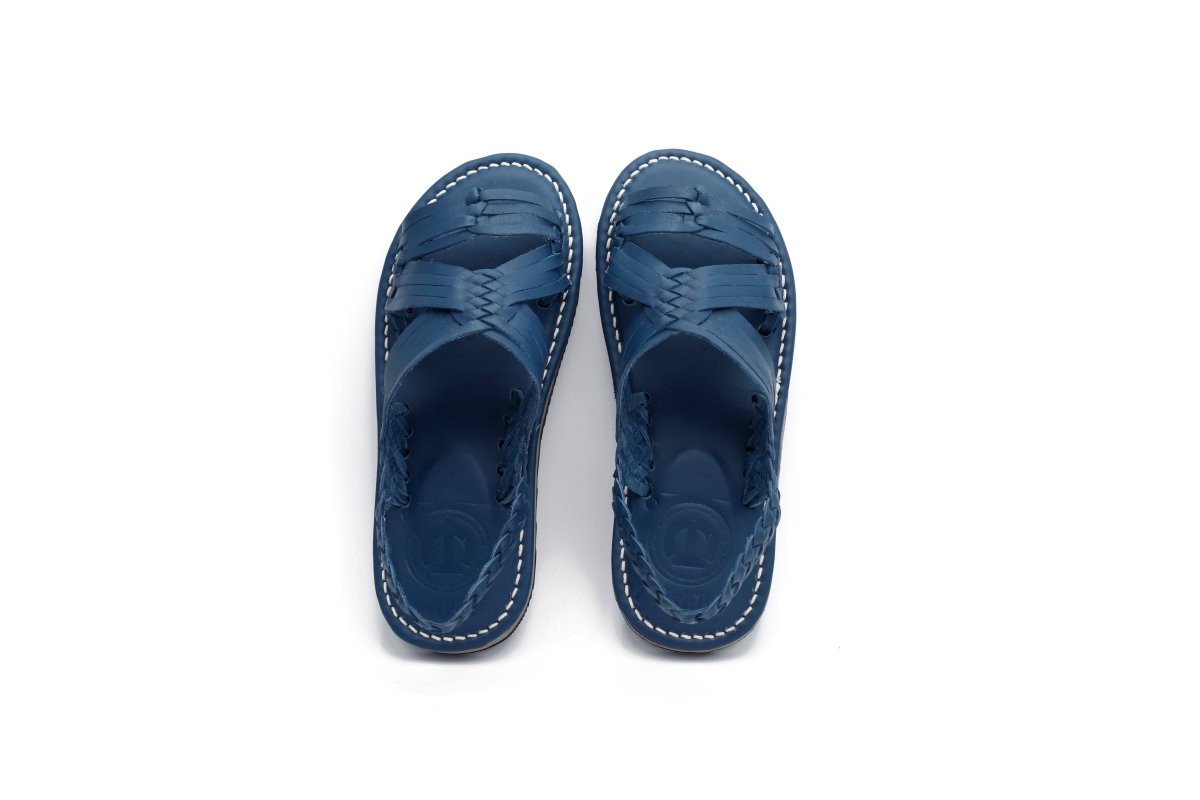 Huarache Huetamo Lavable - Azul - Calitamo - huarache tejido