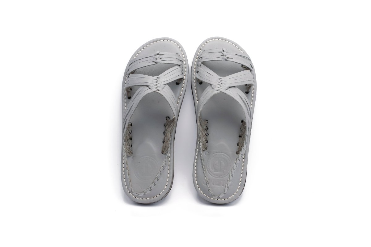 Huarache Huetamo Lavable - Cemento - Calitamo - huarache tejido