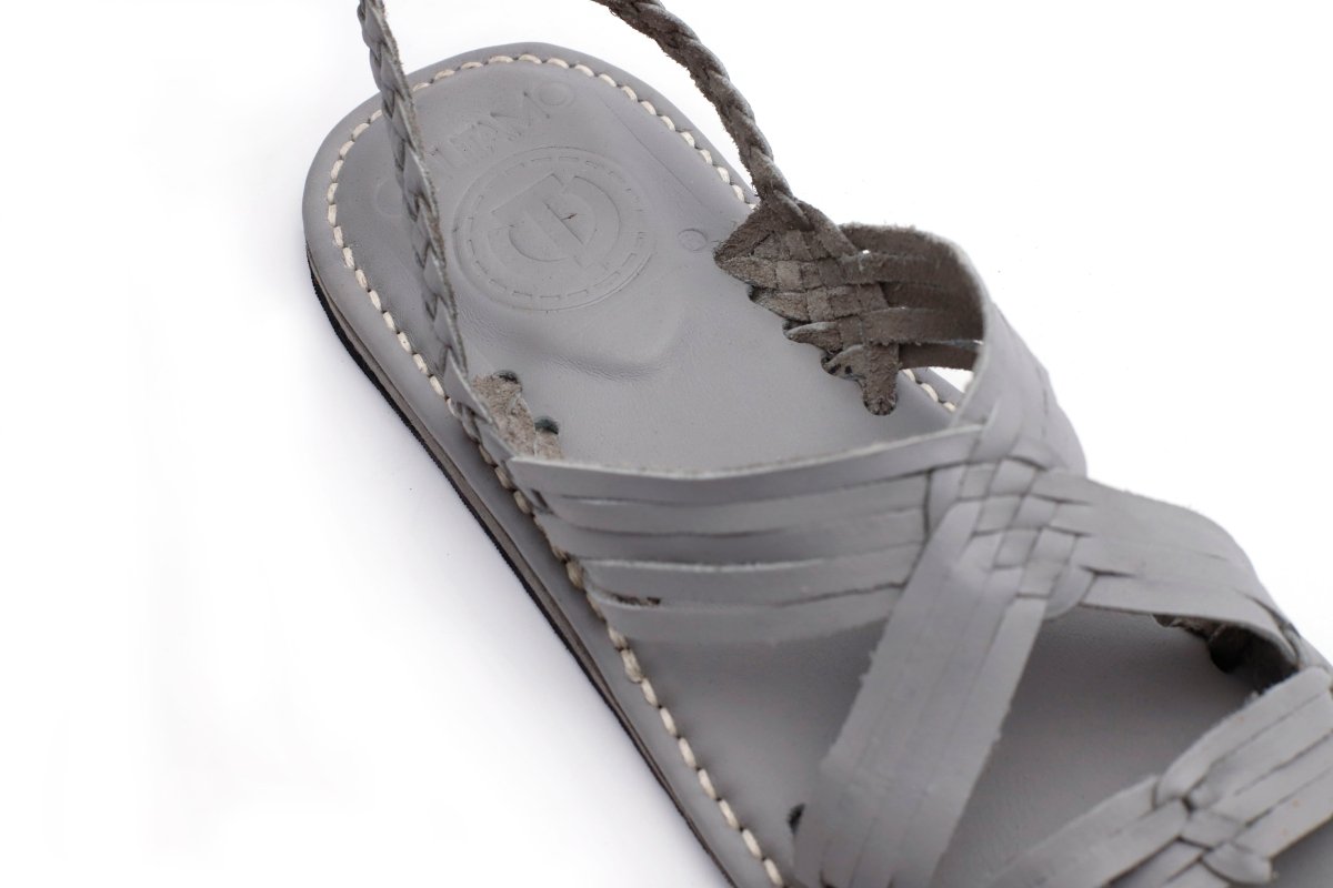 Huarache Huetamo Lavable - Cemento - Calitamo - huarache tejido