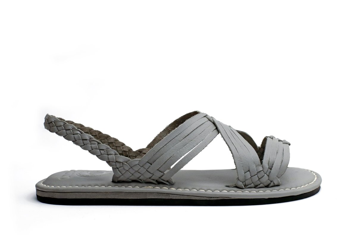 Huarache Huetamo Lavable - Cemento - Calitamo - huarache tejido